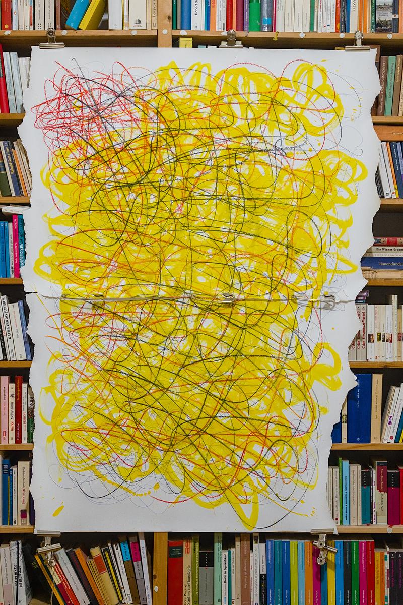 Untitled (Yellow 12, Keriah 1) [mended]