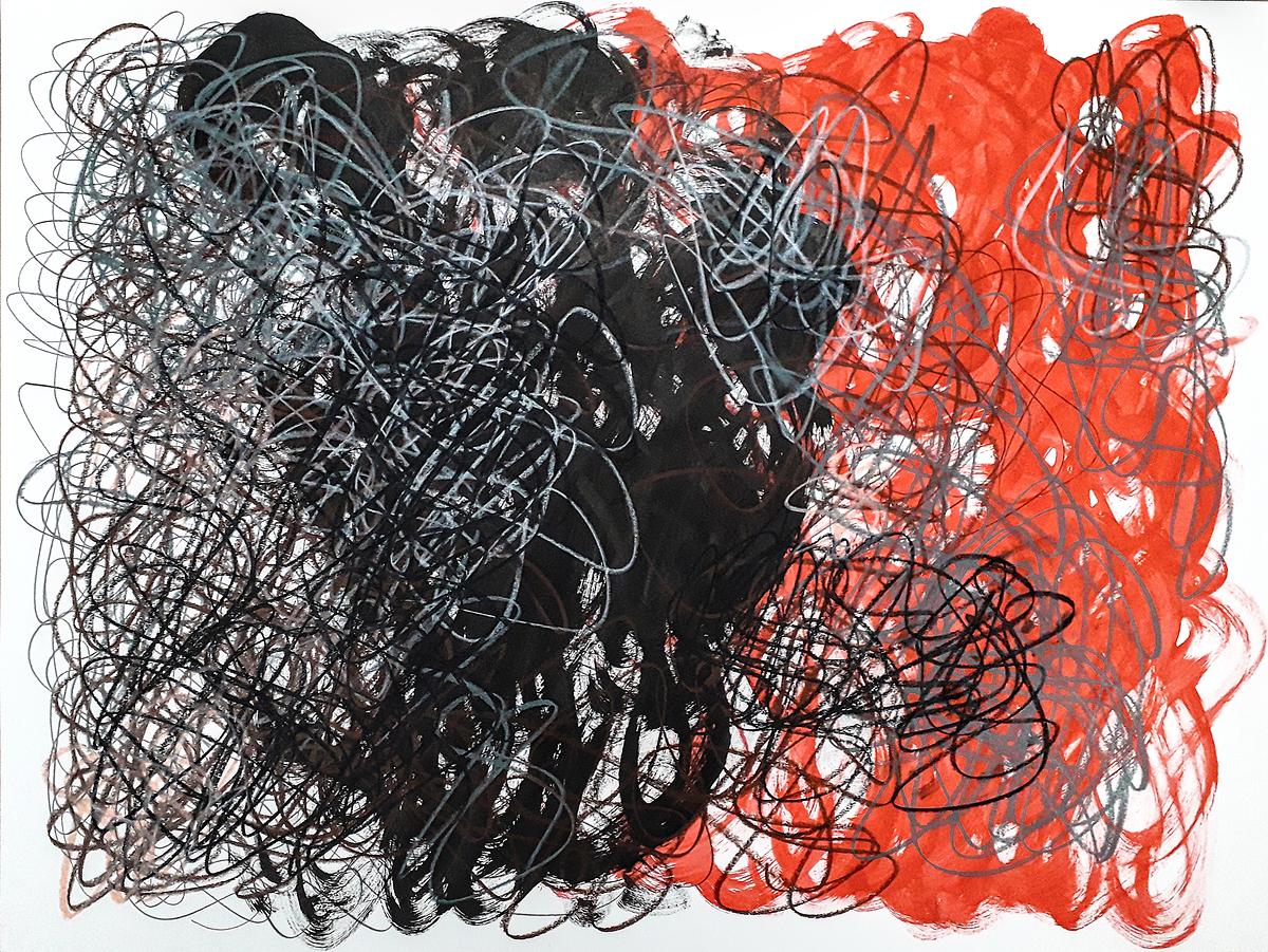 Untitled (After Robert Motherwell)